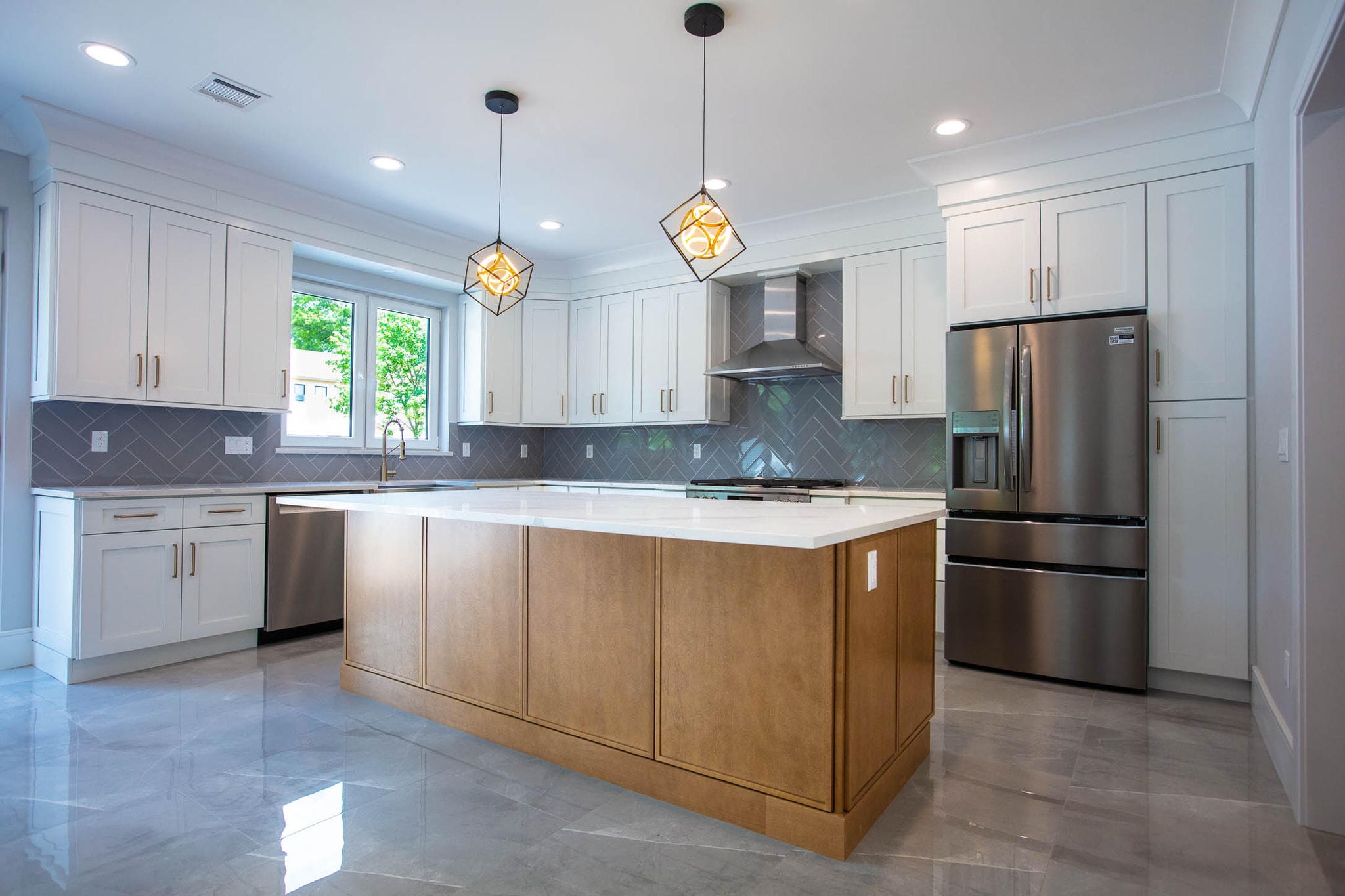 Integrated Manhattan kitchen design