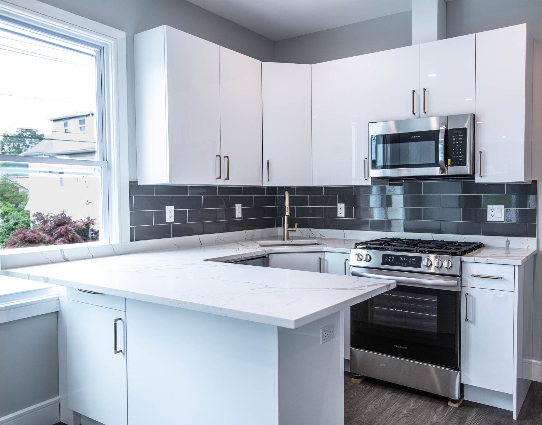 Contemporary White Kitchen Renovation — Upper West Side, Manhattan